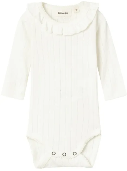 Rachel nis long-sleeved slim body - COCONUT MILK - 62