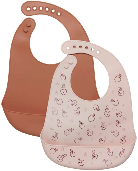Silicone Bib (2-Pack) - 596 - ONE SIZE