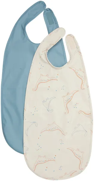 Long bib PU (2-pack) - 419 - ONE SIZE